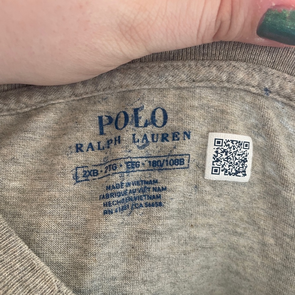 2 Polo by Ralph Lauren Men's Gray T-Shirts - Picture 6 of 6